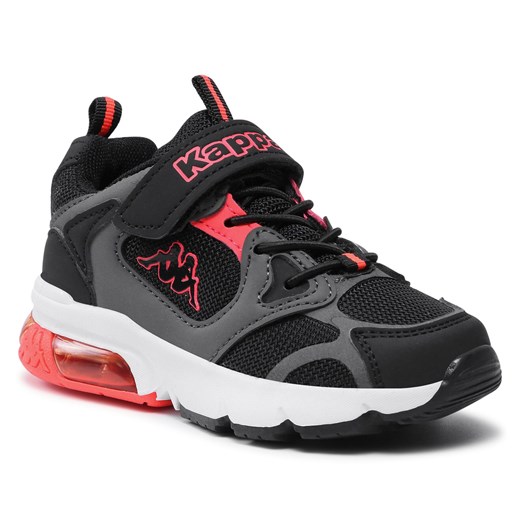 Sneakersy Kappa 260891K Black/Coral Kappa 26 promocja eobuwie.pl