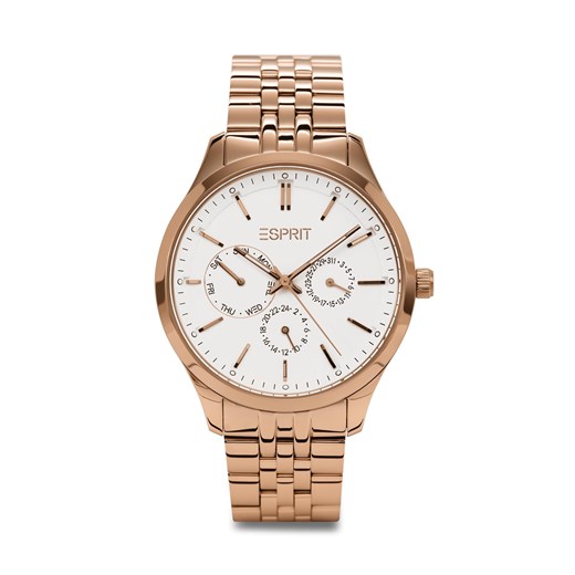 Zegarek Esprit ESLW23763RG Rose Gold Esprit one size promocyjna cena eobuwie.pl