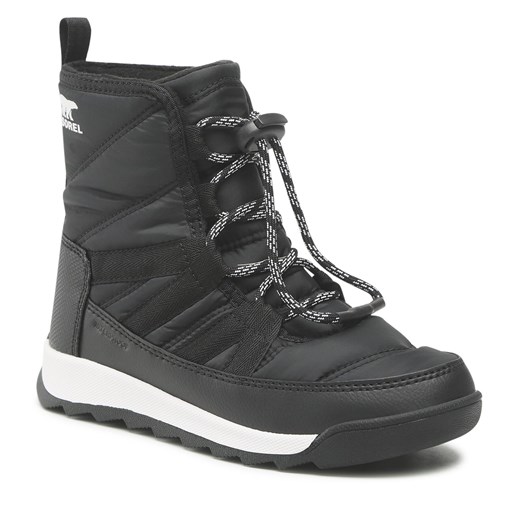 Śniegowce Sorel Youth Whitney II Short Lace Up NC3903-010 Black/Black Sorel 34 eobuwie.pl