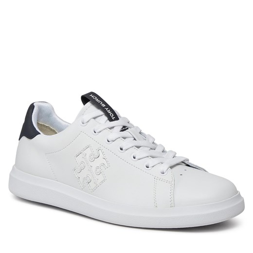 Sneakersy Tory Burch Double T Howell Court 149728 White/Perfect Navy 400 Tory Burch 35.5 eobuwie.pl