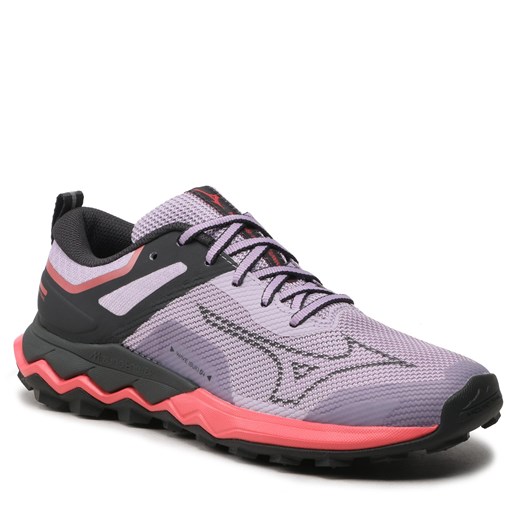 Buty Mizuno Wave Ibuki 4 J1GK227372 Plilac/Blkoyster/Skcoral Mizuno 40.5 eobuwie.pl