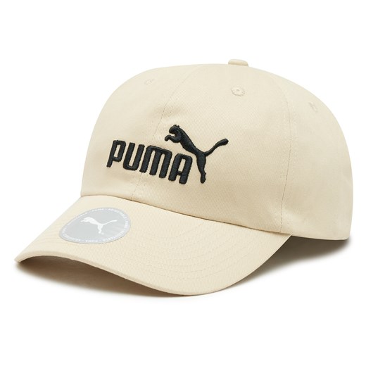 Czapka z daszkiem Puma Essentials No.1 Cap 024357 Beżowy ze sklepu eobuwie.pl w kategorii Czapki z daszkiem damskie - zdjęcie 166843220