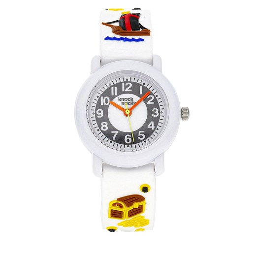 Zegarek Knock Nocky Jelly JL3077300 Biały ze sklepu eobuwie.pl w kategorii Biżuteria i zegarki dziecięce - zdjęcie 166843401