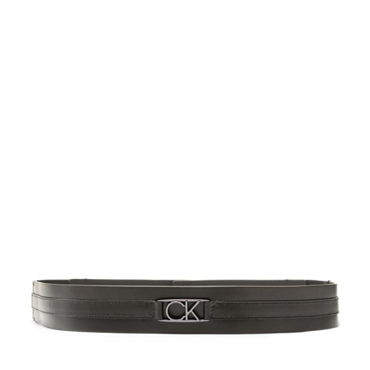 Pasek na talię Calvin Klein Re-Lock 4Cm Belt K60K610500 BAX ze sklepu eobuwie.pl w kategorii Paski damskie - zdjęcie 166843670