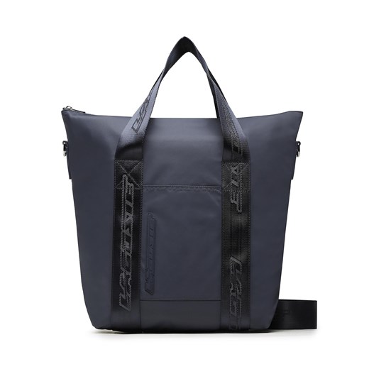 Torebka Lacoste S Tote Bag NF4234SG Granatowy ze sklepu eobuwie.pl w kategorii Torby Shopper bag - zdjęcie 166844893