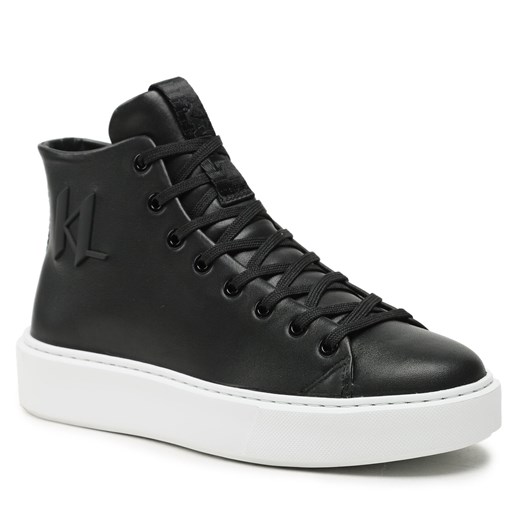 Sneakersy KARL LAGERFELD KL52265 Black Lthr Karl Lagerfeld 42 eobuwie.pl
