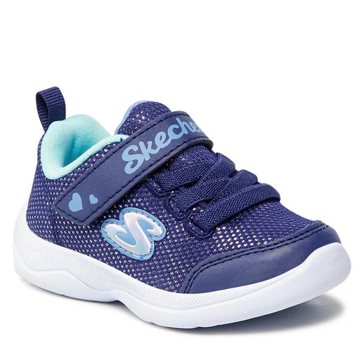 Sneakersy Skechers Easy Peasy 302885N/BLTQ Blue/Turquoise Skechers 26 eobuwie.pl