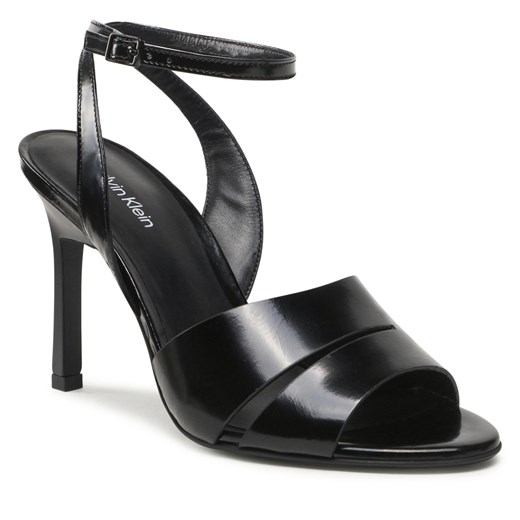 Sandały Calvin Klein Geo Stil Sandal 90Hh HW0HW01462 Ck Black BEH Calvin Klein 37 eobuwie.pl