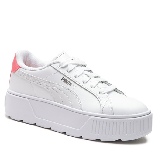Sneakersy Puma Karmen L Jr 387374 04 White/Feather Gray/Loveable Puma 37.5 eobuwie.pl