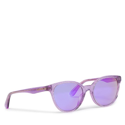 Okulary przeciwsłoneczne Versace 0VK4427U 53734V Lilac Glitter/Grey Mirror Violet ze sklepu eobuwie.pl w kategorii Okulary przeciwsłoneczne damskie - zdjęcie 166848871