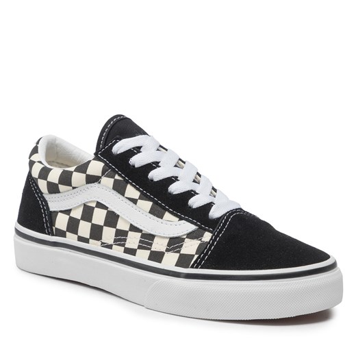 Tenisówki Vans Old Skool VN0A38HBP0S1 (Primary Check) Blk/White Vans 31.5 eobuwie.pl