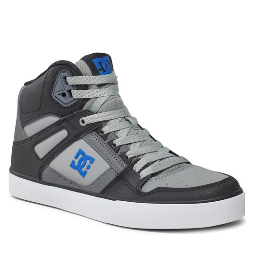 Sneakersy DC Pure Ht Wc ADYS400043 Black/Grey/Blue XKSB 43 eobuwie.pl