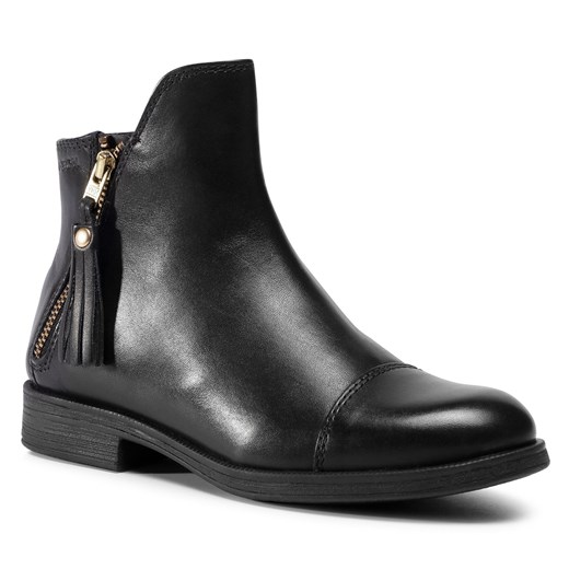 Kozaki Geox J Agata C J5449C 00043 C9999 S Black Geox 29 okazyjna cena eobuwie.pl