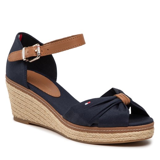 Espadryle Tommy Hilfiger Elba 40D FW0FW00906 Midnight 403 Tommy Hilfiger 41 eobuwie.pl