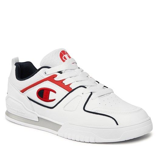 Sneakersy Champion 3 Point Low Low Cut Shoe S21882-WW010 Wht/Navy/Red Champion 43 eobuwie.pl