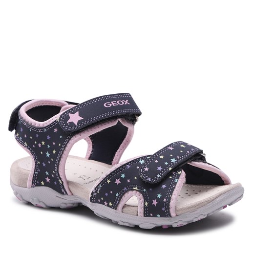 Sandały Geox J S.Roxanne B J25D9B 05015 C0694 D Navy/Pink Geox 39 eobuwie.pl