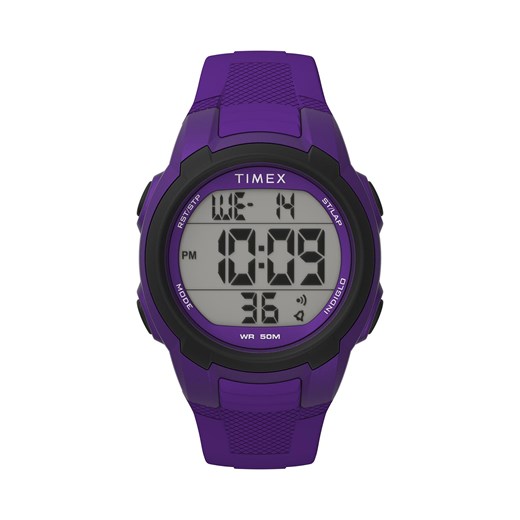 Zegarek Timex DGTL Sport T100 TW5M58600 Purple one size eobuwie.pl