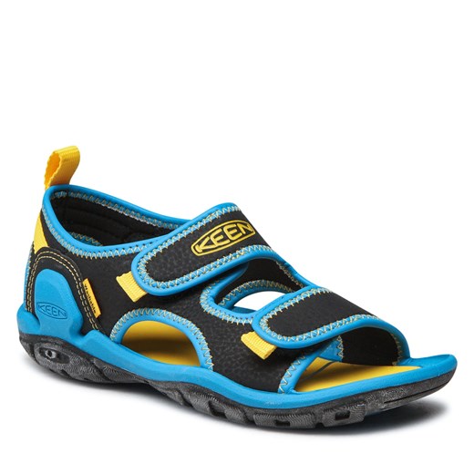 Sandały Keen Knotch Creek Ot 1025645 Black/Vivid Blue Keen 38 eobuwie.pl