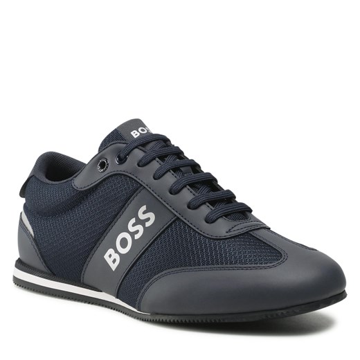 Sneakersy Boss Rusham 50470180 10199225 01 Dark Blue 401 44 promocja eobuwie.pl