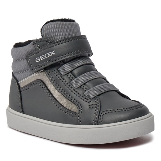 Sneakersy Geox B Gisli Girl B361MF 05410 C9002 M Dk Grey Geox 21 eobuwie.pl promocja
