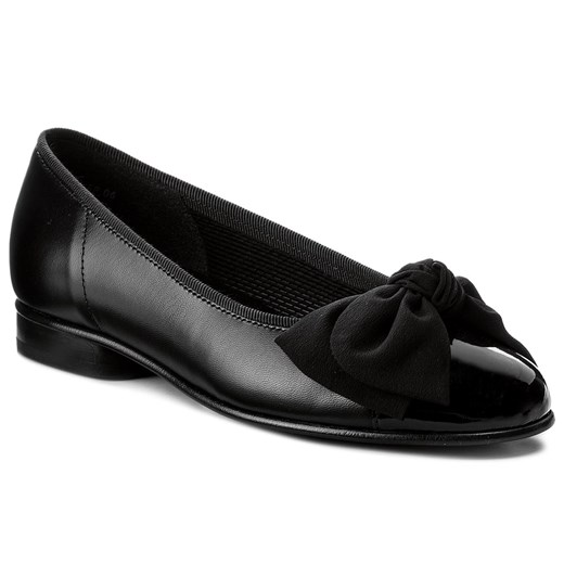 Baleriny Gabor 05.106.37 Schwarz Gabor 38 eobuwie.pl