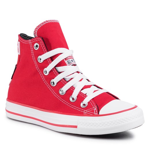 Trampki Converse Ctas Hi 167173C University Red/Whi Converse 44 eobuwie.pl
