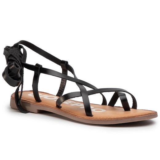 Sandały Gioseppo Claverack 58494 Black Gioseppo 41 eobuwie.pl
