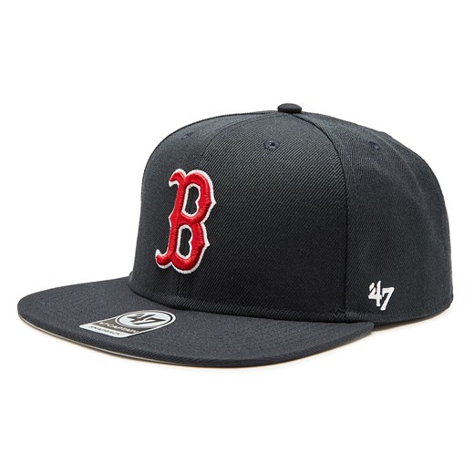 Czapka z daszkiem 47 Brand MLB Boston Red Sox Sure Shot '47 CAPTAIN B-SRS02WBP-NYC Granatowy ze sklepu eobuwie.pl w kategorii Czapki z daszkiem damskie - zdjęcie 166855450
