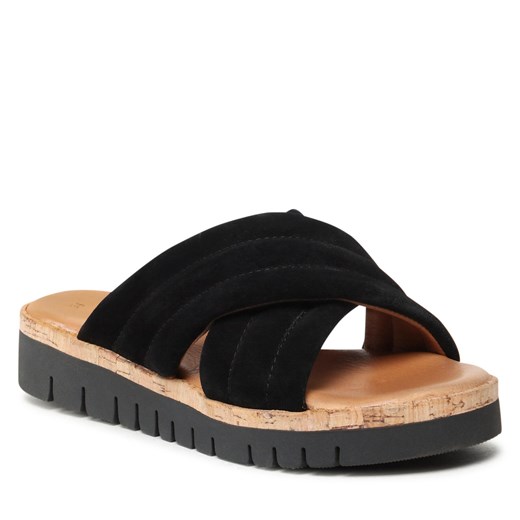 Klapki s.Oliver 5-27210-38 Black 001 37 eobuwie.pl