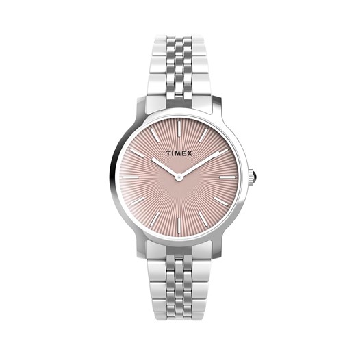 Zegarek Timex Transcend TW2V77400 Silver one size eobuwie.pl promocja