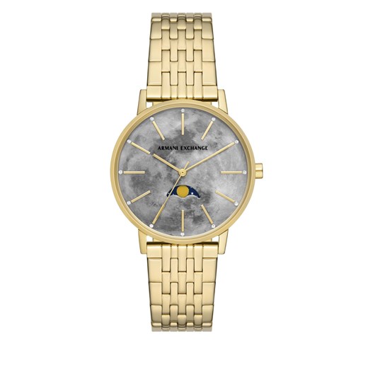 Zegarek Armani Exchange AX5586 Gold Armani Exchange one size promocja eobuwie.pl