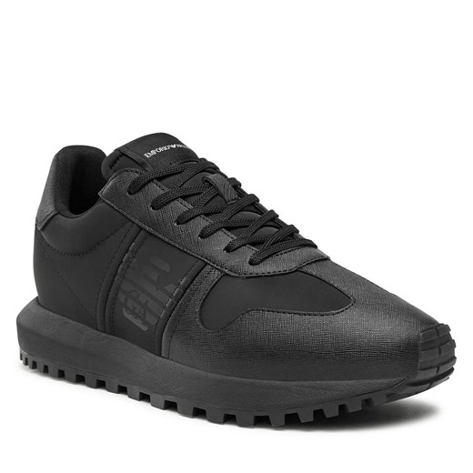 Sneakersy Emporio Armani X4X640 XN949 K001 Black/Black Emporio Armani 46 eobuwie.pl