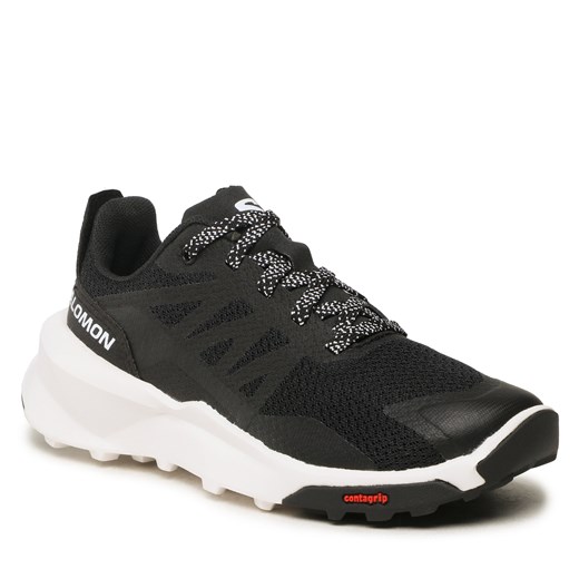 Trekkingi Salomon Patrol J 416777 09 M0 Black/Black/White Salomon 32 eobuwie.pl