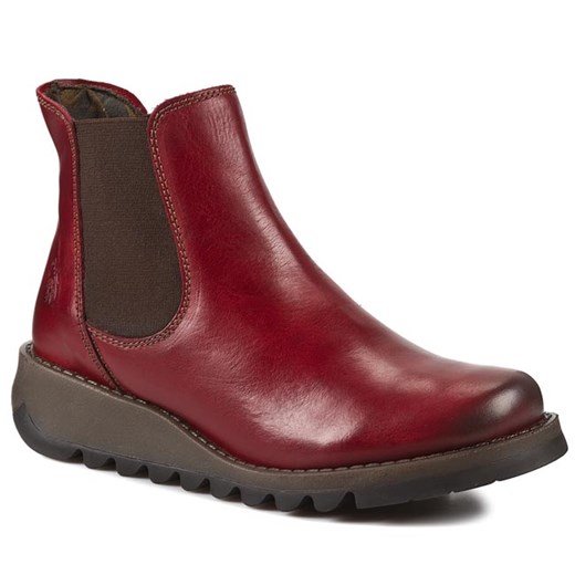 Sztyblety Fly London Salvfly P143195004 Rug Red Fly London 37 okazja eobuwie.pl