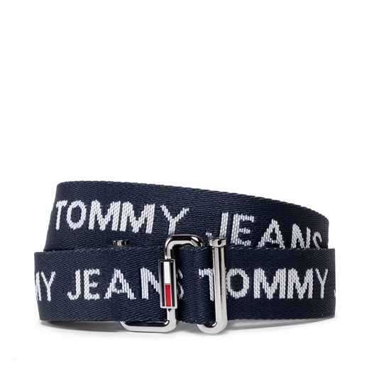 Pasek Damski Tommy Jeans Tjw Essential Webbing Belt AW0AW11650 C87 Tommy Jeans 85 promocja eobuwie.pl