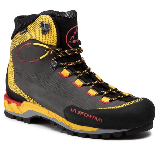 Trekkingi La Sportiva Trango Tech Leather Gtx GORE-TEX 21S999100 Black/Yellow La Sportiva 41 eobuwie.pl