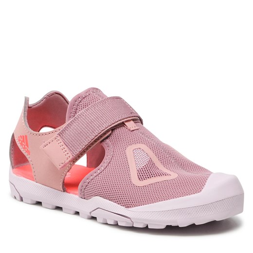 Sandały adidas Captain Toey 2.0 K S42673 Wonmau/Magmau/Turbo 37 eobuwie.pl
