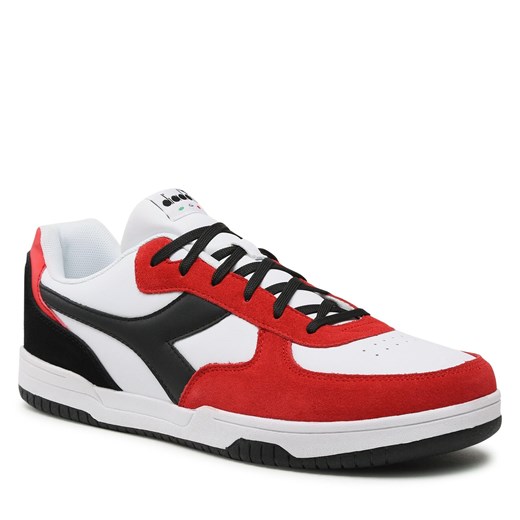 Sneakersy Diadora Raptor Low Sl 101.178325 01 C8432 White/High Risk Red/Black Diadora 42 eobuwie.pl