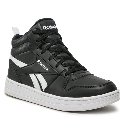 Sneakersy Reebok Royal Prime Mid 2 HP6795 Czarny ze sklepu eobuwie.pl w kategorii Buty sportowe dziecięce - zdjęcie 166863662