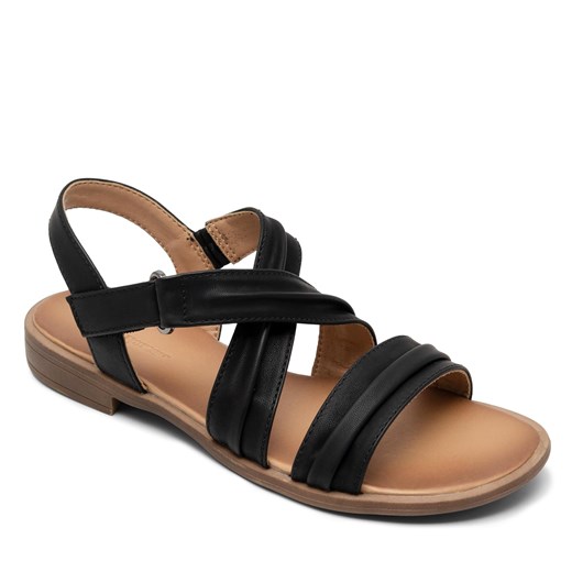 Sandały Clara Barson NAMARA WS6112-04 Czarny Clara Barson 36 wyprzedaż eobuwie.pl