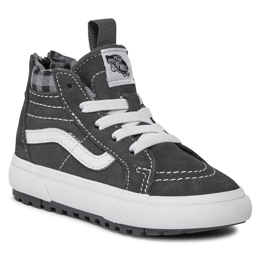 Sneakersy Vans Td Sk8-Hi Zip Mte-1 VN0A5HZ3GYW1 Grey/White Vans 25.5 eobuwie.pl