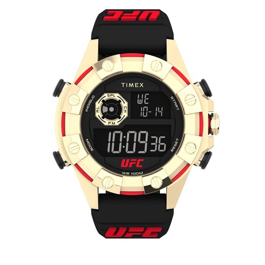 Zegarek Timex Ufc Kick TW2V86600 Złoty ze sklepu eobuwie.pl w kategorii Zegarki - zdjęcie 166864514