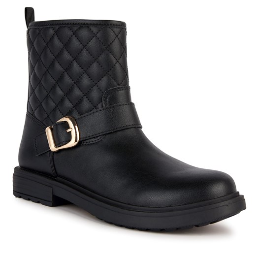 Kozaki Geox J Eclair Girl J369QI 000BC C9999 M Black Geox 27 okazyjna cena eobuwie.pl