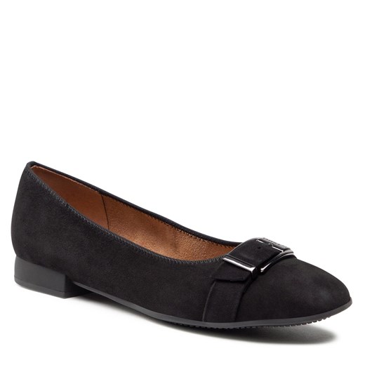 Baleriny Caprice 9-22105-41 Black Suede 004 Caprice 36 eobuwie.pl