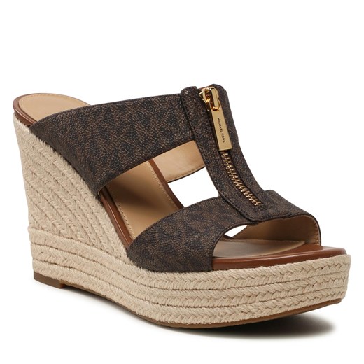 Espadryle MICHAEL Michael Kors Bradley Mule 40S3BYMS1B Brown Michael Michael Kors 40 eobuwie.pl
