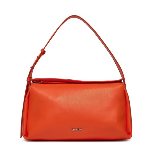 Torebka Calvin Klein Gracie Shoulder Bag K60K611341 Pomarańczowy ze sklepu eobuwie.pl w kategorii Listonoszki - zdjęcie 166866403