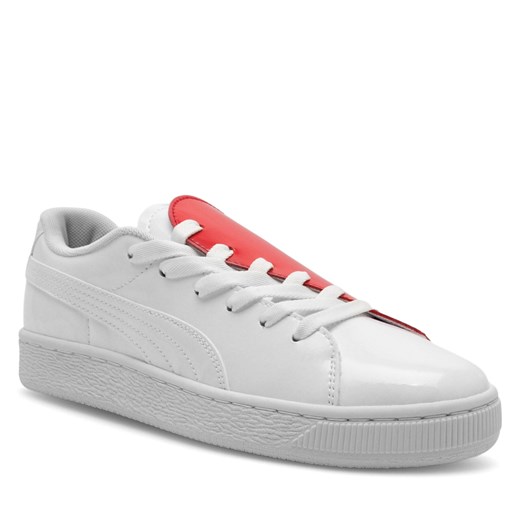 Sneakersy Puma 369556-01 Biały ze sklepu eobuwie.pl w kategorii Trampki damskie - zdjęcie 166866913