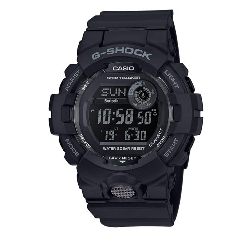 Zegarek G-Shock GBD-800-1BER Black/Black one size eobuwie.pl