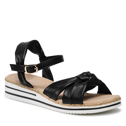 Sandały Clara Barson WS075-07 Black Clara Barson 38 eobuwie.pl wyprzedaż