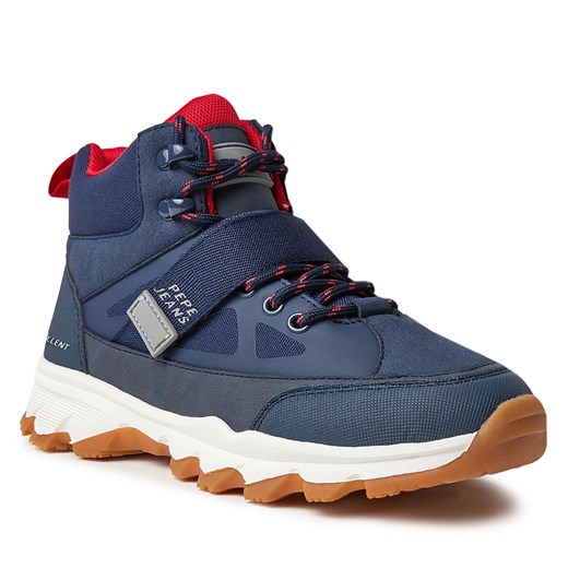 Sneakersy Pepe Jeans PBS30567 Navy 595 Pepe Jeans 37 okazja eobuwie.pl